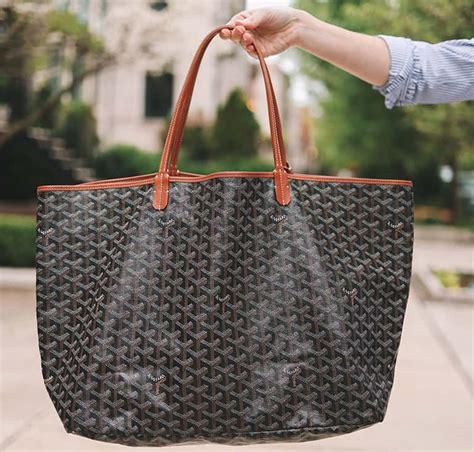 leather goyard dupe